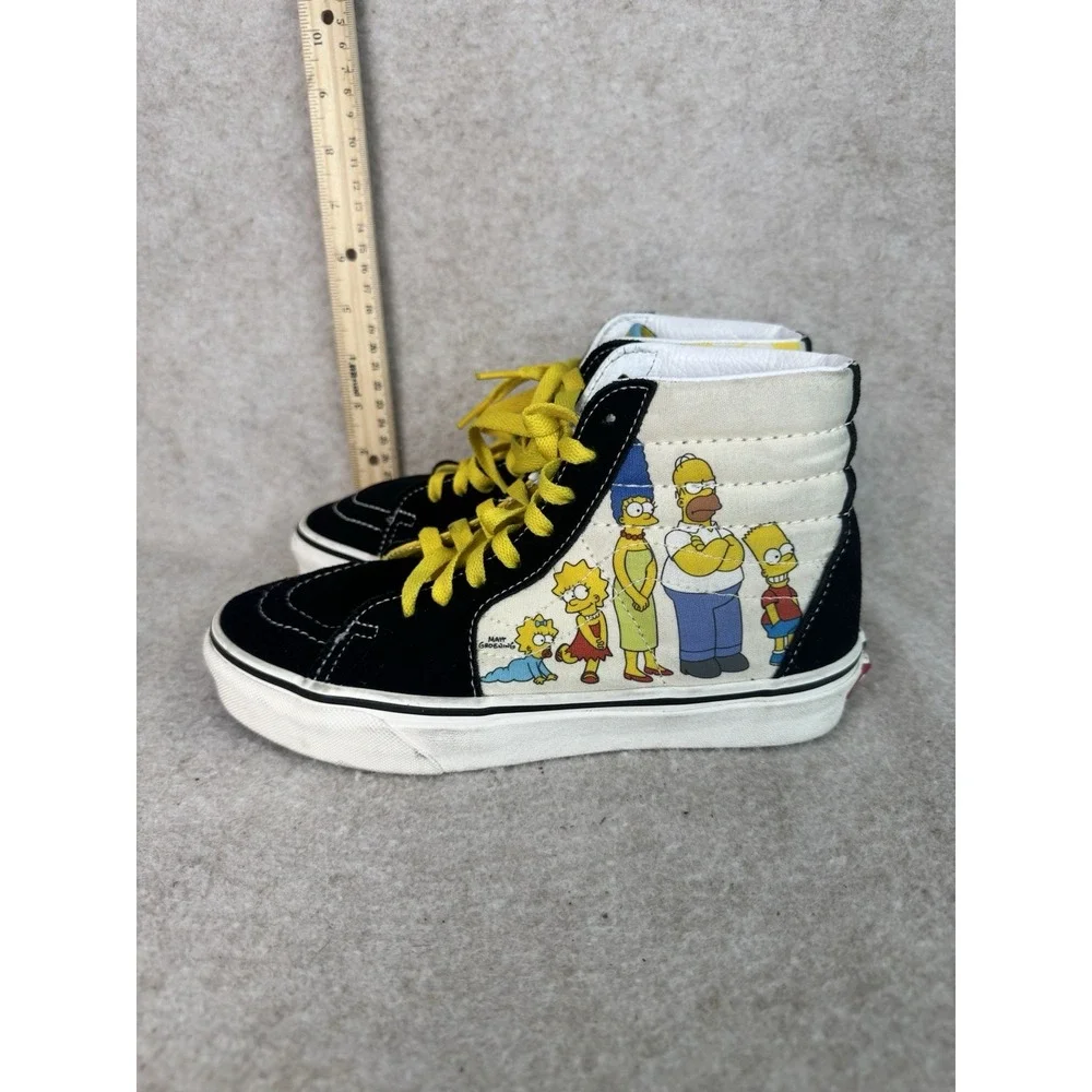 The Simpsons‎ x Vans Sk8-Hi  Simpsons Family 1987-2020 Size M 5 W 6.5